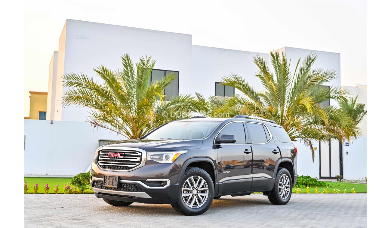 GMC Acadia | AED 1,743 Per Month | 0% DP | Exceptional Condition | Low Kms