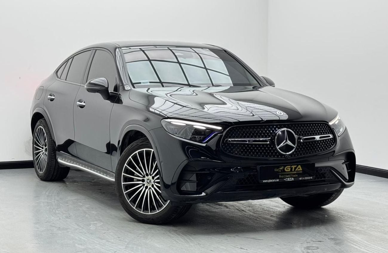 Mercedes-Benz GLC 200 2025 Mercedes-Benz GLC200 AMG 4MATIC Coupe, 2030 Mercedes Warranty and Service Pack, GCC