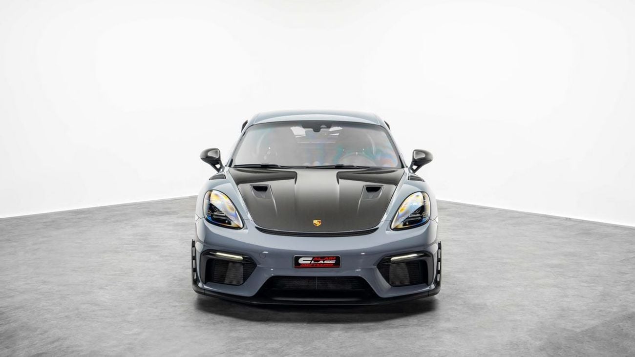 بورش كايمان GT4 RS Weissach - 2022 - GCC Specs - Under Warranty