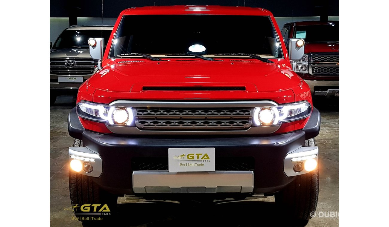 تويوتا إف جي كروزر Toyota FJ Cruiser VXR, Full Option, GCC