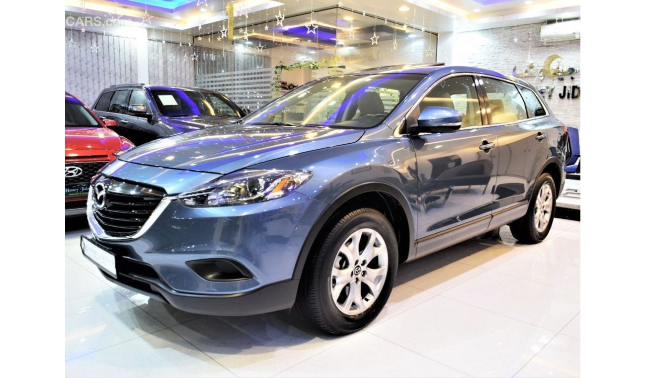 Mazda CX-9 ORIGINAL PAINT (صبغ وكاله) AMAZING Mazda CX-9 AWD 2016 Model!! in Blue Color! GCC Specs