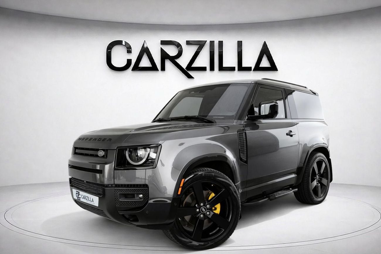 Land Rover Defender AED 3,672 P.M | 0% Down Payment | P300 S | Clean Carfax – Low Mileage
