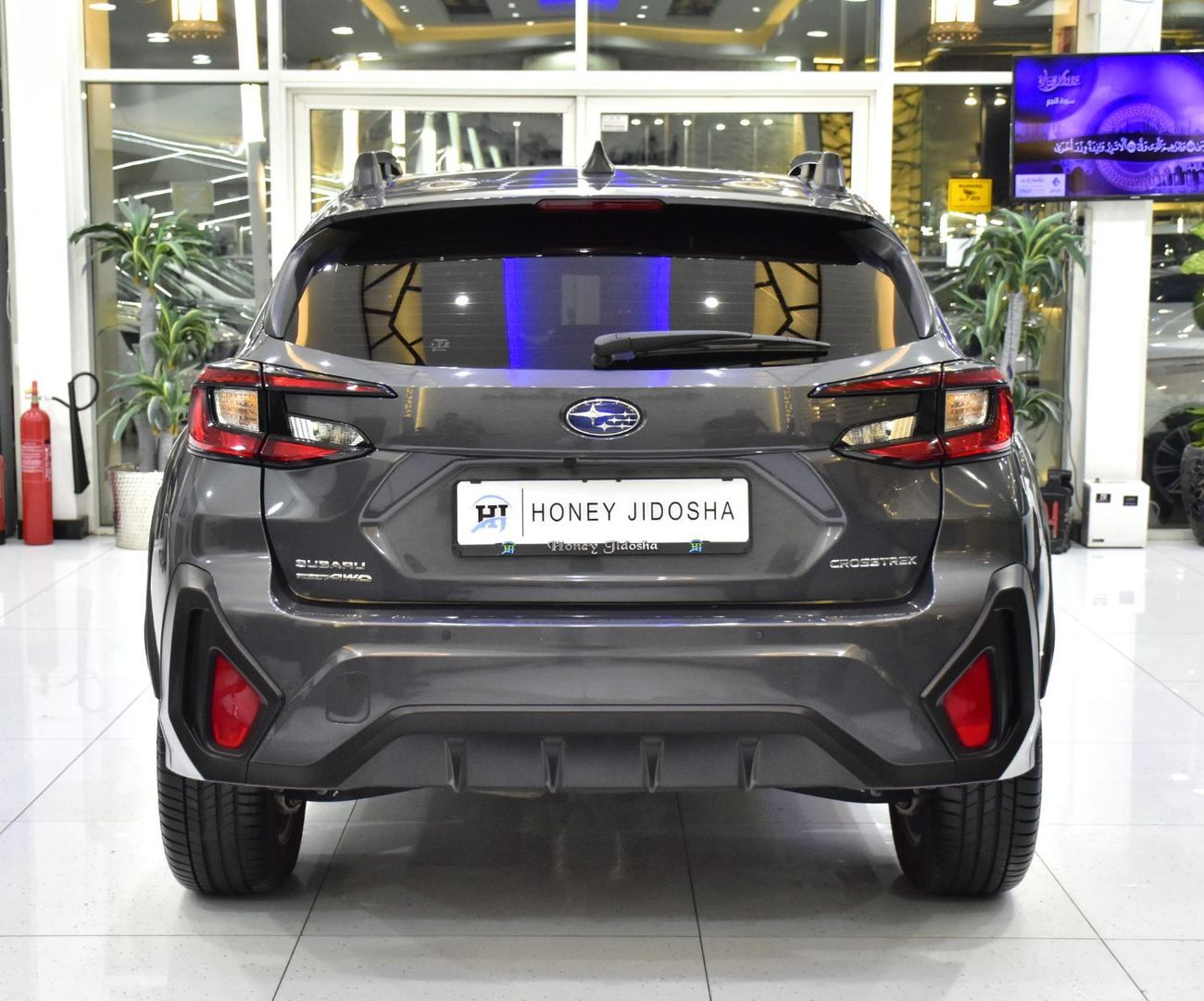 Subaru Crosstrek EXCELLENT DEAL for our Subaru Crosstrek AWD ( 2023 Model ) in Grey Color GCC Specs