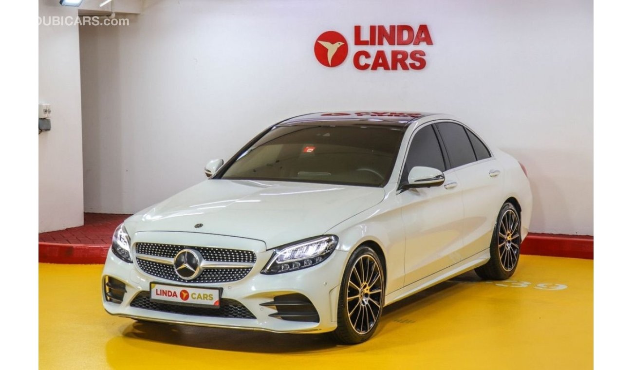 مرسيدس بنز C200 Mercedes-Benz C200 AMG 2019 GCC under Agency Warranty with Flexible Down-Payment.