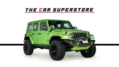 Jeep Wrangler Unlimited SPORT Full Option-Main Dealer Warranty and Service Contract-GCC Specification