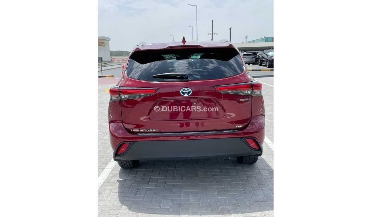 Toyota Highlander TOYOTA HIGHLANDER XLE HYBRID 2021- RED