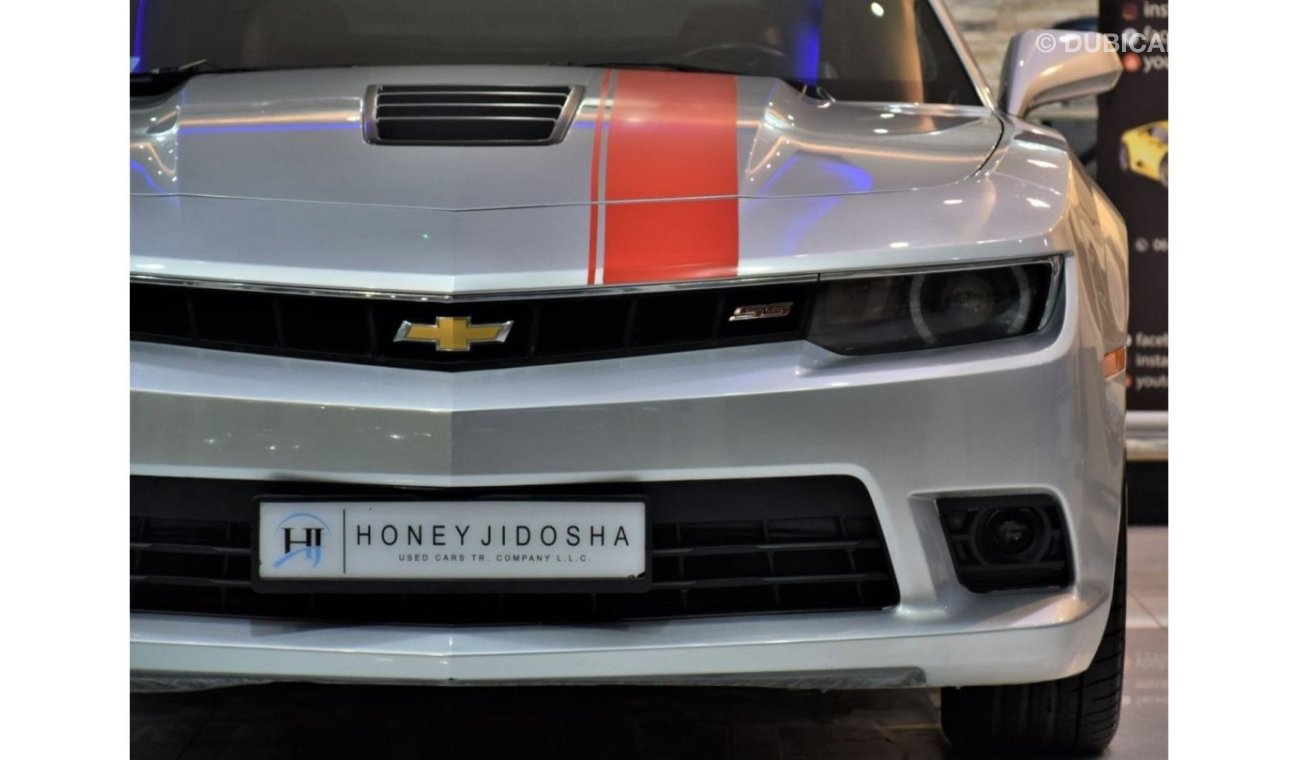 شيفروليه كامارو EXCELLENT DEAL for our Chevrolet Camaro SS ( 2015 Model! ) in Silver Color! GCC Specs