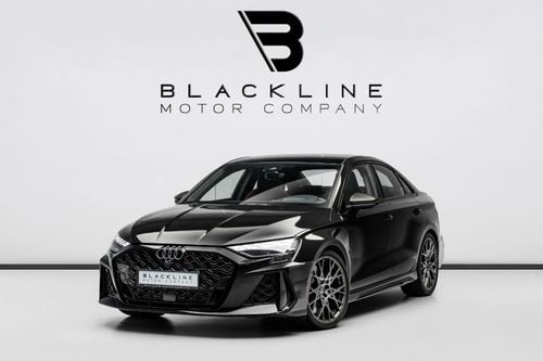 Audi RS3 STD BUY NOW, PAY 2027 | THE BLACKLINE STANDARD | 2030 Audi Warranty & Service Contract, GCC, Low KM'
