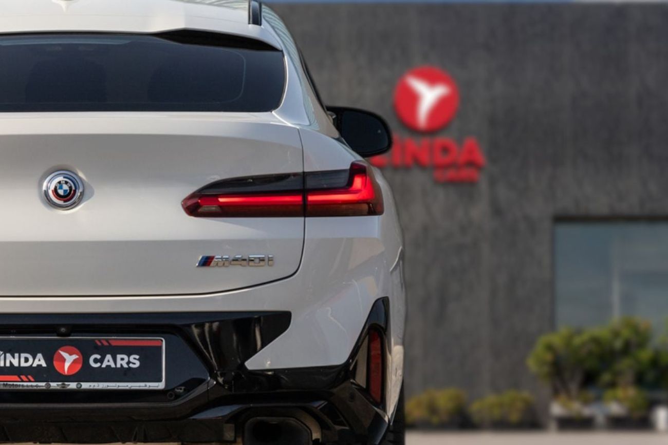 BMW X4 M40I 3.0L BMW X4 M40i M-Sport 2023 GCC | Warranty