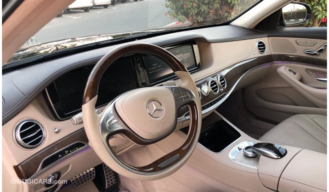 Mercedes-Benz S 400 2015 I GCC I Maybach Design with S500 badge