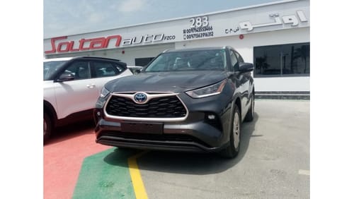 Toyota Highlander GLE 2023 Grey Color 2.5L petrol///Hybrid Awd with RADAR ( for local registration +10%)