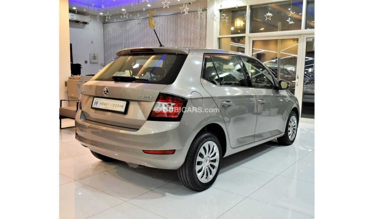 Skoda Fabia EXCELLENT DEAL for our Skoda FABIA 1.6L 2019 Model!! in Beige/Silver Color! GCC Specs