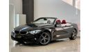 BMW 435i 2014 BMW 435i Convertible, BMW Service History, Warranty, GCC