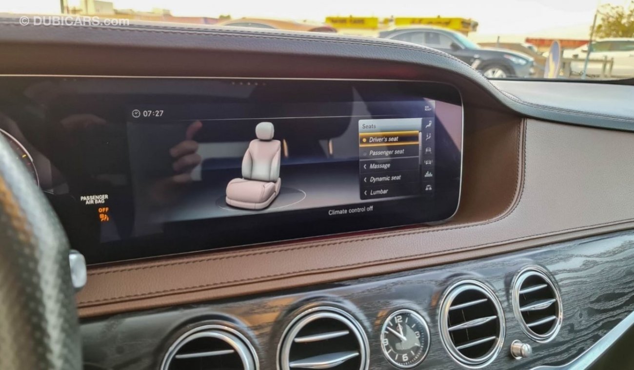 مرسيدس بنز S 560 2018 | Perfect Condition | European Specs | Low Mileage