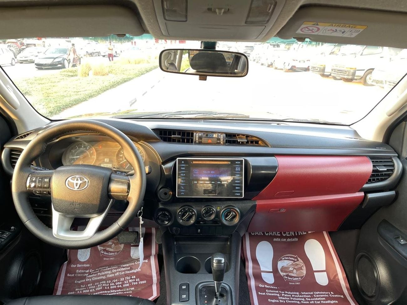 تويوتا هيلوكس Toyota hilux LHD black color petrol engine