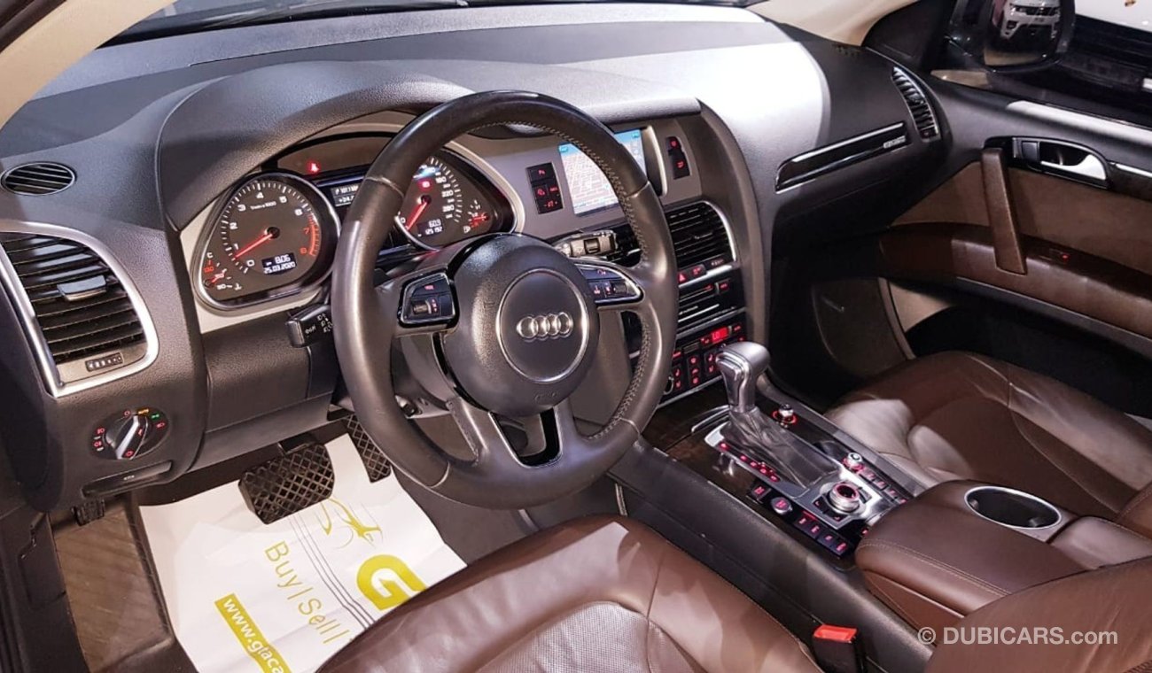 Audi Q7 2014 AUDI Q7 Supercharged S line, Warranty, Service History, GCC