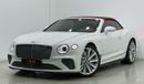 Bentley Continental GTC Speed W12 2022 Bentley Continental GTC Speed, Full Service History, Fully Loaded, Very Low Kms, W12