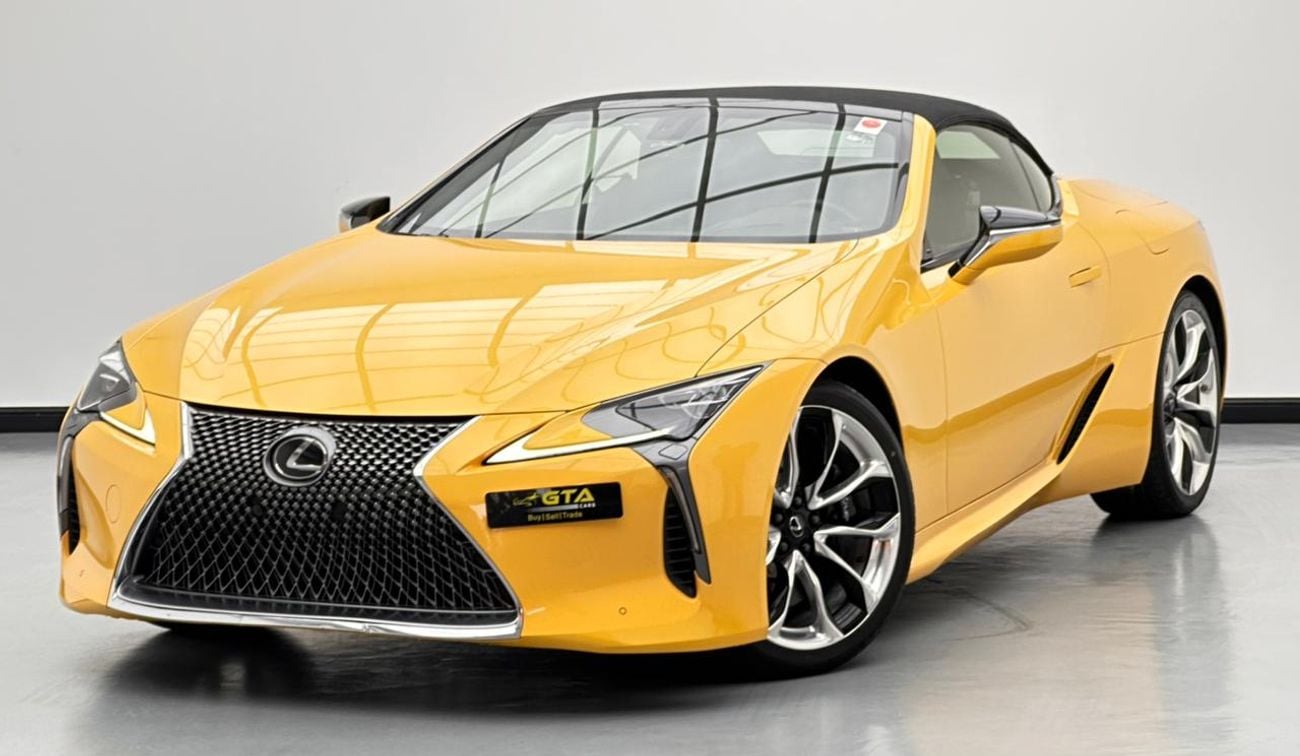 Lexus LC500 Convertible 2021 Lexus LC500 Carbon Cabriolet, 1 Year Warranty Unlimited KM, Excellent Condition