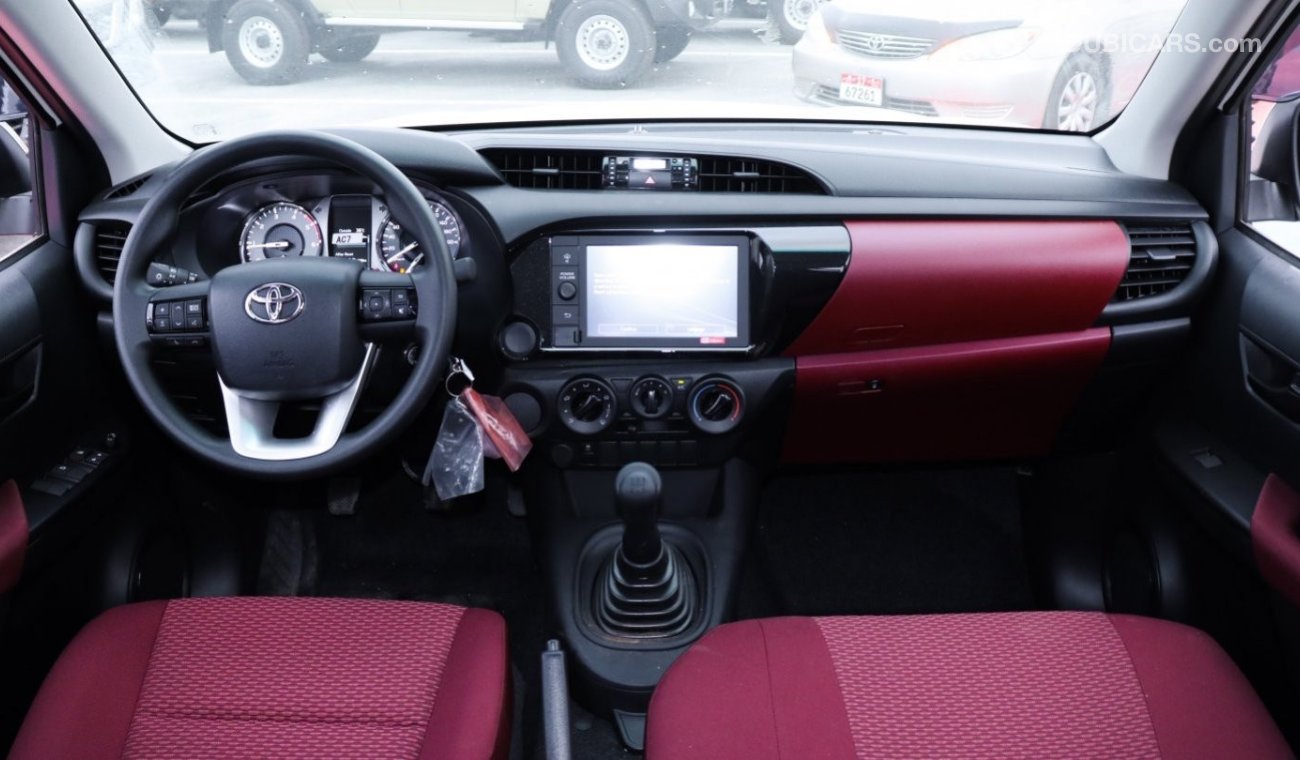تويوتا هيلوكس Toyota Hilux 2.4Ltr,Diesel,RWD,Manual Transmission,power window,Center Lock,Side Sticker,Touch Scree