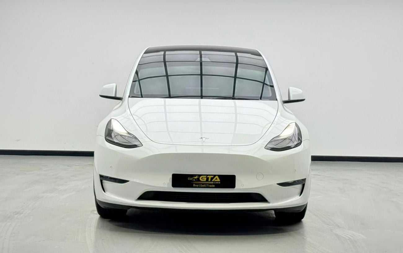 تسلا موديل Y LONG RANGE 2022 Tesla Model Y Long Range, Tesla Warranty+Full Tesla Service History, GCC Specs
