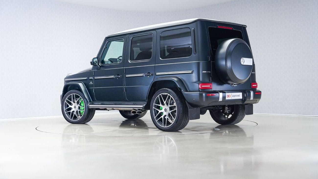 Mercedes-Benz G 63 AMG Std 4.0L “Stronger Than Time” | AED 7,847 PM | Up to 3 Years Warranty Unlimited |
