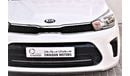 Kia Pegas AED 599 PM | 1.4L BASE GCC DEALER WARRANTY