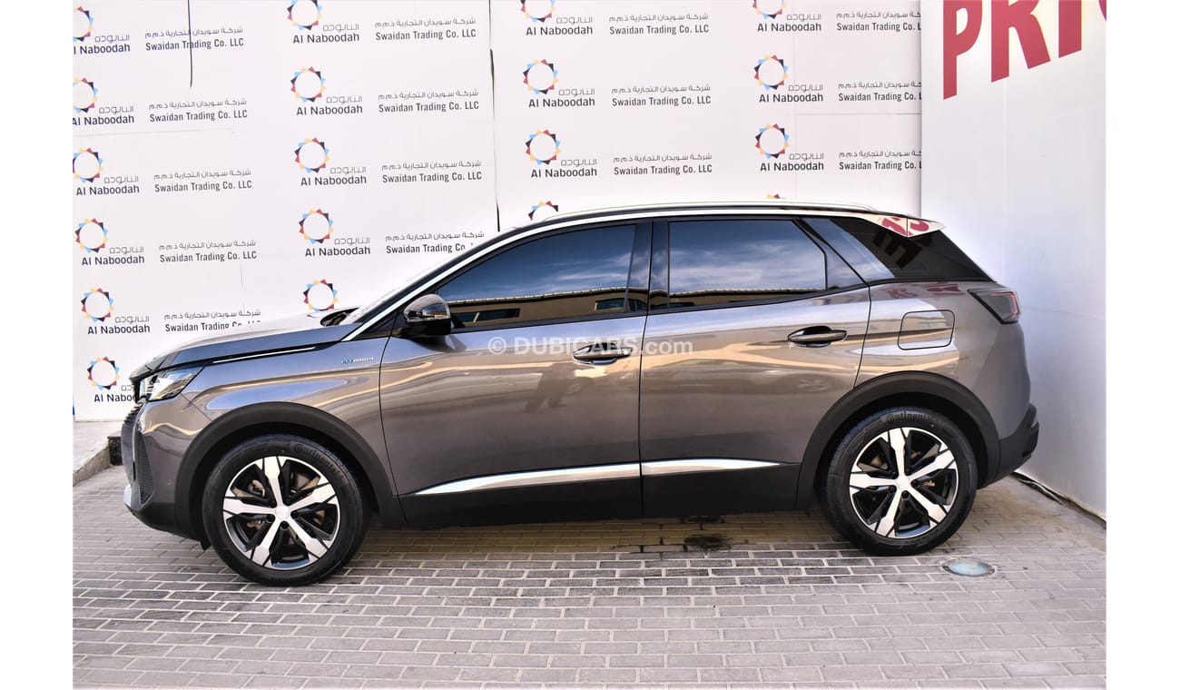 Peugeot 3008 PHEV | AED 2479 PM | HYBRID4 1.6L GT 2023 GCC AGENCY WARRANTY UP TO 2027 OR 100K KM