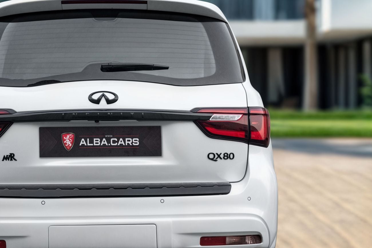 Infiniti QX80 black edition Qx80 Black Edition | 3,428 P.M | 0% Downpayment | Agency Maintained