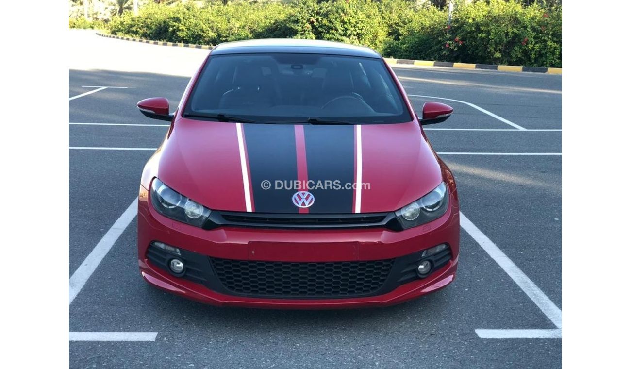 Volkswagen Scirocco R-Line MODEL 2014 GCC CAR PREFECT CONDITION INSIDE AND OUTSIDE FULL OPTION PANORAMIC ROOF LEATHER SE
