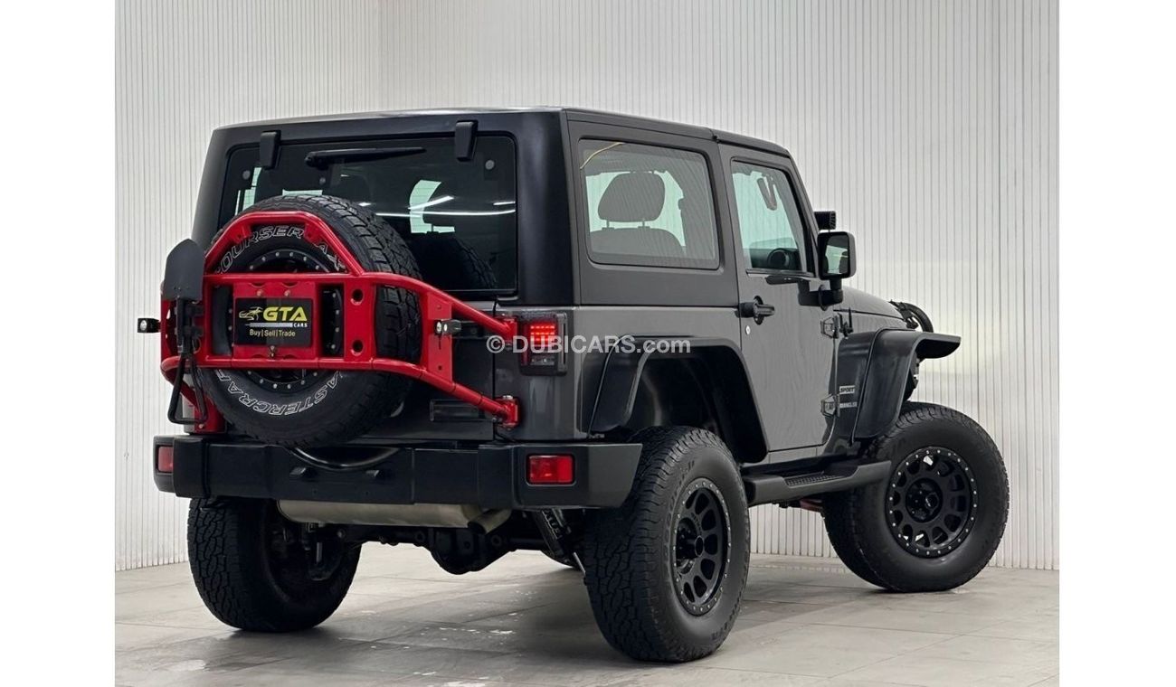 Jeep Wrangler 2016 Jeep Wrangler Sport Manual Transmission, Service History, Excellent Condition, GCC