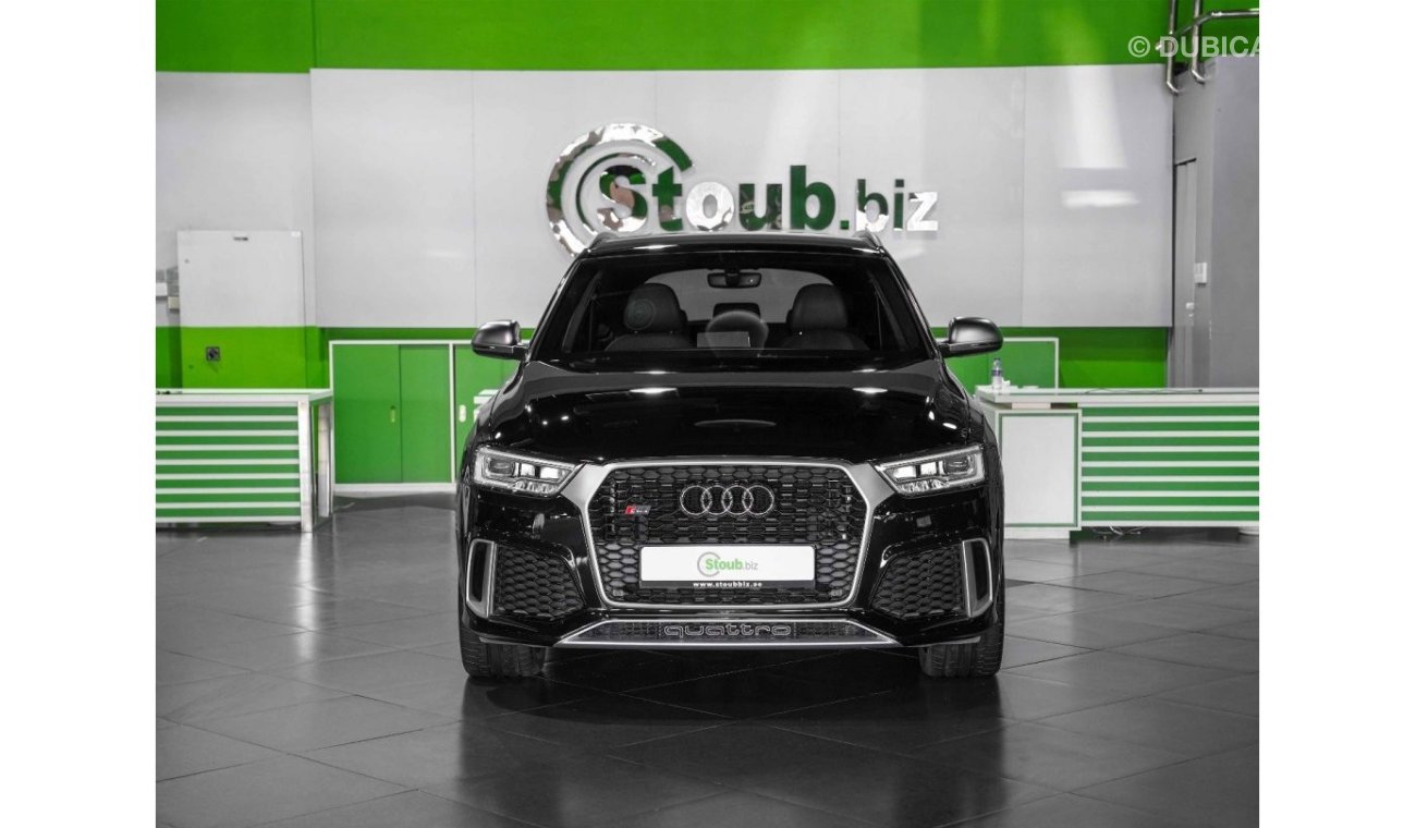 Audi RS Q3 2 YEARS WARRANTY - 2 YEARS FREE SERVICE - RSQ3 UNIQUE CONDITION 34,626 KM ONLY - DEALER SERVICE HIST