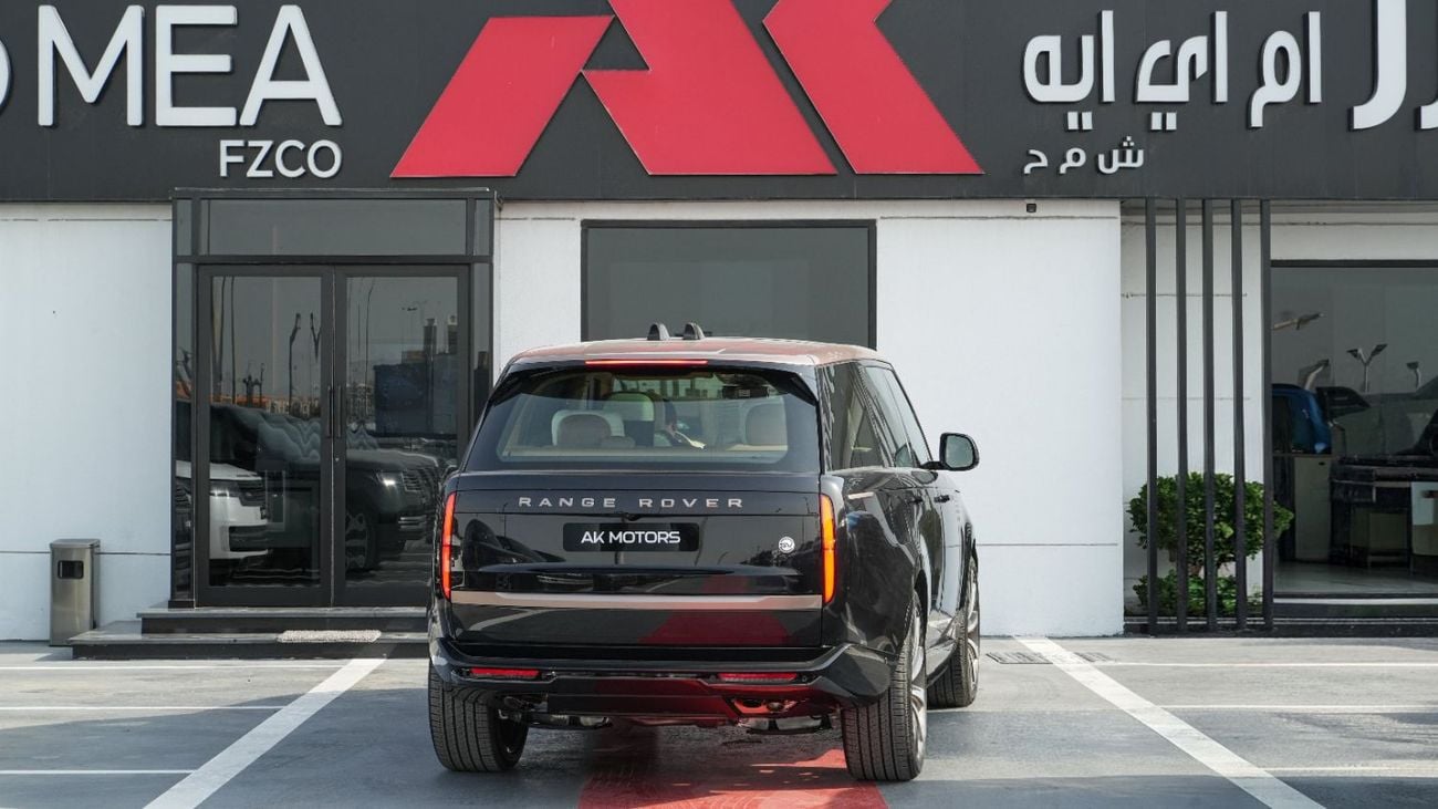 لاند روفر رينج روفر SV SWB P615  4.4L Santorini Black 2026MY Export Only
