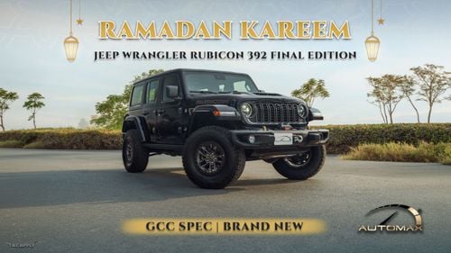 Jeep Wrangler RUBICON 392 V8 6.4L 2024 GCC With 3 Years Or 100,000 Km Warranty