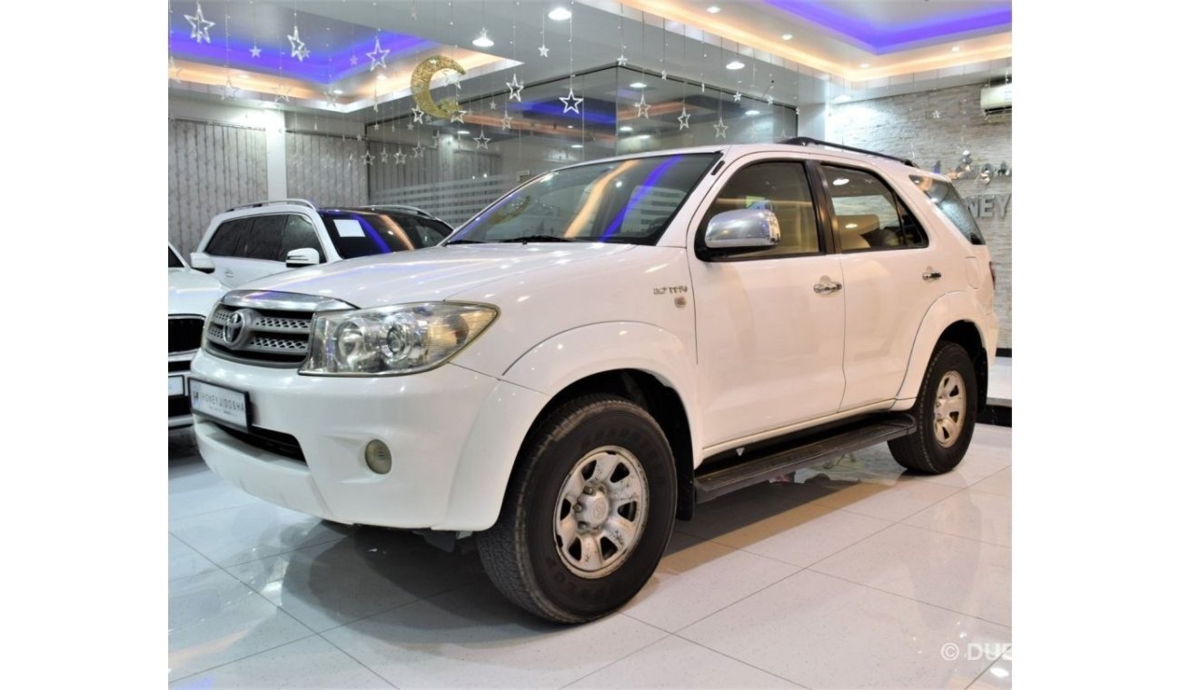 تويوتا فورتونر EXCELLENT DEAL for our 4 Cylinder Toyota Fortuner 2010 Model!! in White Color! GCC Specs