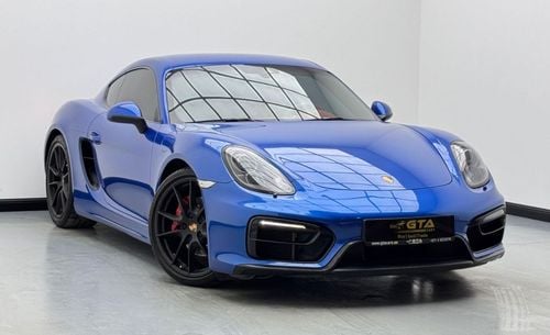 Porsche Cayman GTS 3.4L 2015 Porsche  Cayman GTS, Full Agency Service History, Excellent Condition, GCC