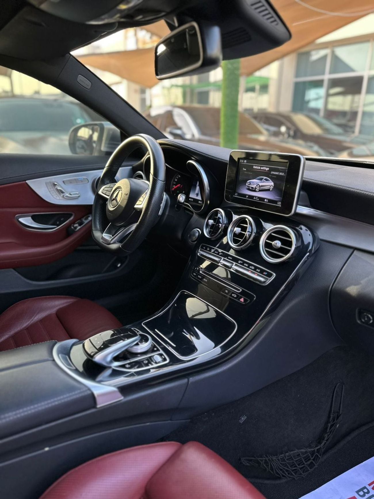 Mercedes Benz C 200 Coupe MERCEDES BENZ AMG C200 COUPE GCC FULL OPTION PERFECT CONDITION
