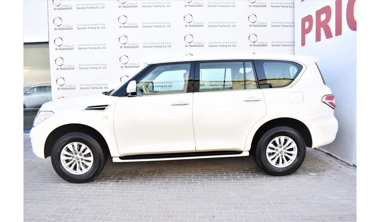 Nissan Patrol 5.6L SE V8 4WD 2015 GCC RAMADAN OFFER INSURANCE/SERVICE/WARRANTY