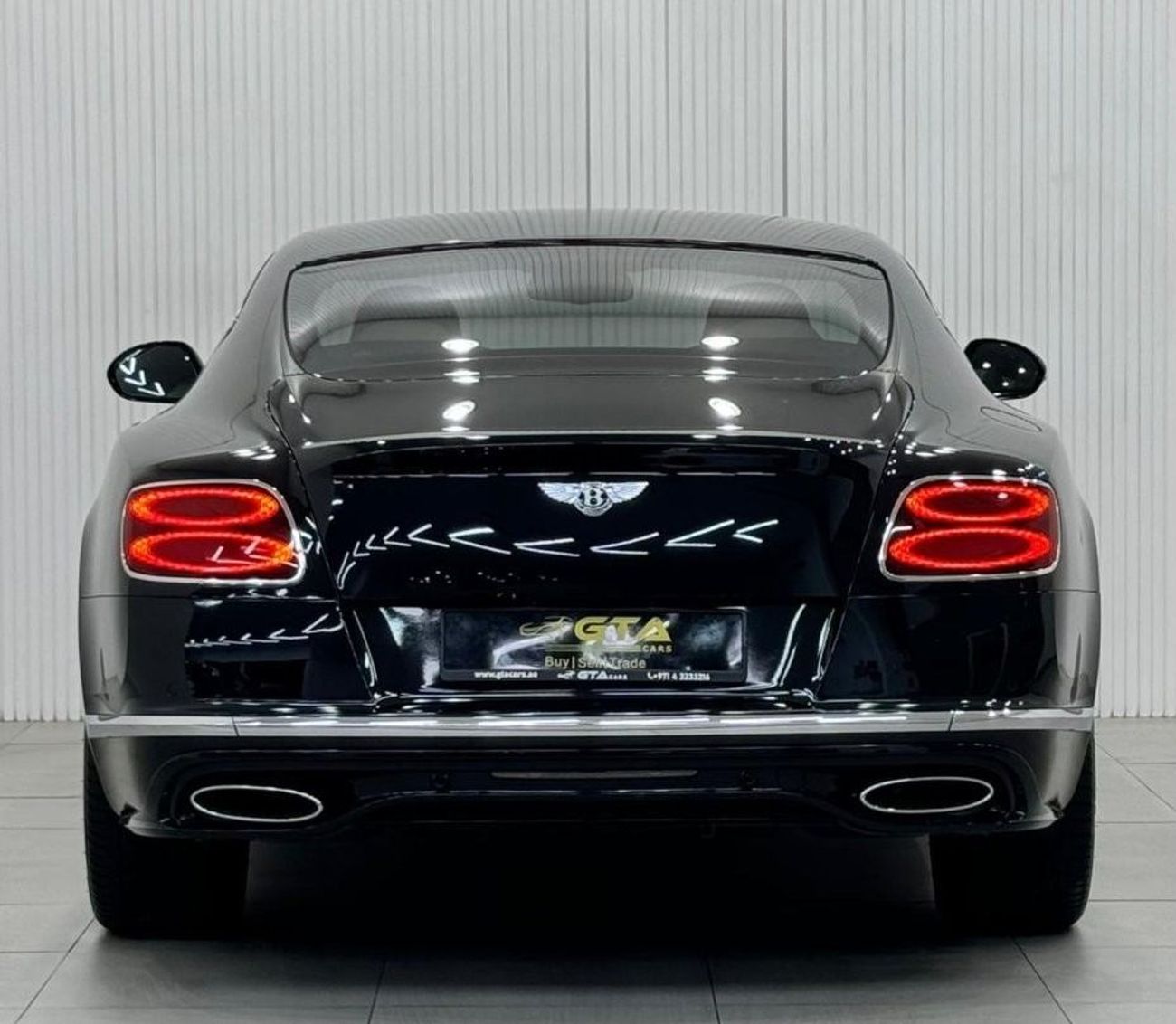 Bentley Continental GT 2016 Bentley Continental GT Speed W12, Oct 2025 Service Pack, Very Low Kms, Excellent Condition, GCC