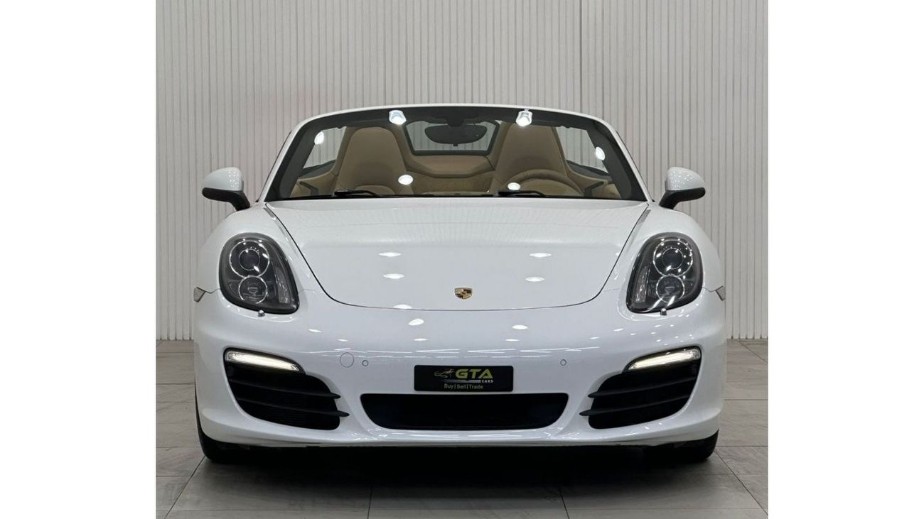 Porsche 718 Boxster Std 2016 Porsche Boxster, Service History, Just Serviced, Low Kms, GCC Specs