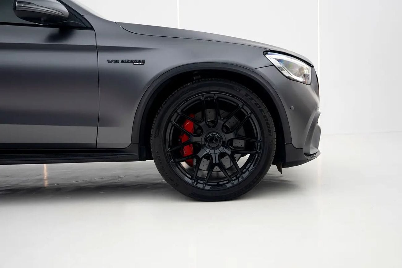 Mercedes Benz GLC 63 AMG S 503 HP V8 | MATTE GREY | 21-INCH AMG WHEELS