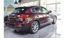 Infiniti QX50 100% Not Flooded | Excellence QX50 | GCC Specs | Accident Free | Single Owner | Excellent Condition