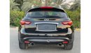 إنفينيتي QX70 لاكجري بلس موديل 2014 خليجي فل اوبشن بدون حوادث 6 سلندر مع فتحة سقف