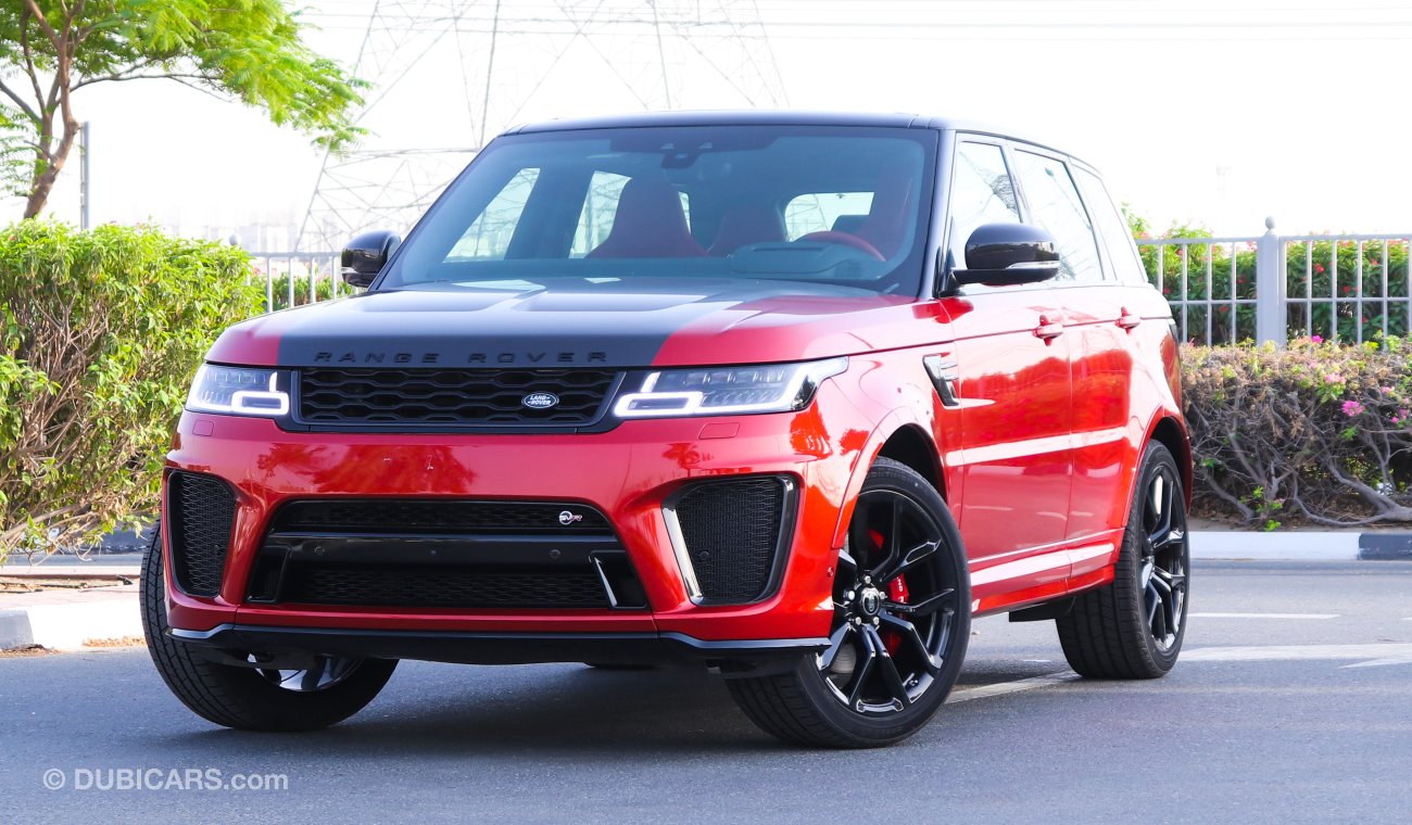 Land Rover Range Rover Sport SVR with Original Carbon Fiber