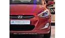 هيونداي أكسنت AMAZING Hyundai Accent 2016 Model!! in Red Color! GCC Specs