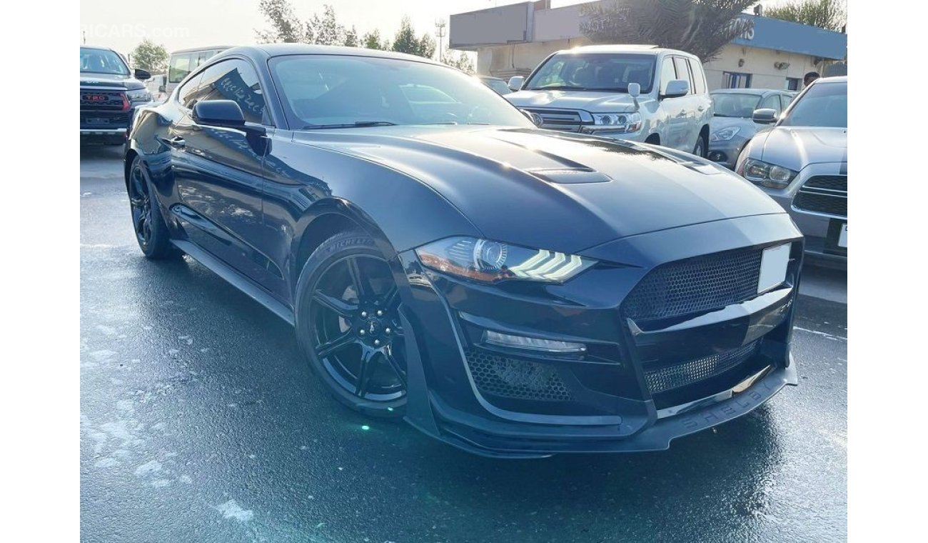 Ford Mustang Ford Mustang Ecoboost 2018 Black with Shelby Kit and Tesla Screen