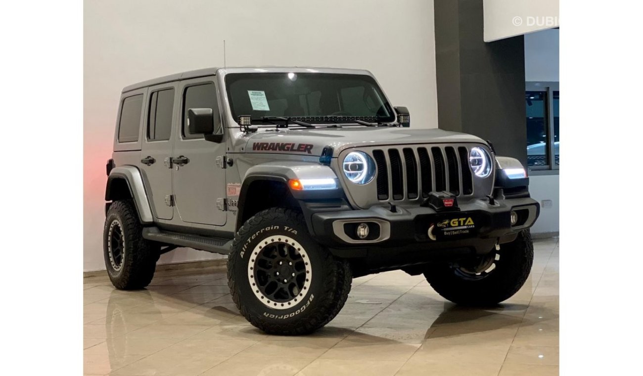 Jeep Wrangler 2018 Jeep Wrangler Sport Unlimited JL, Jeep History, Jeep Warranty, Low kms, GCC