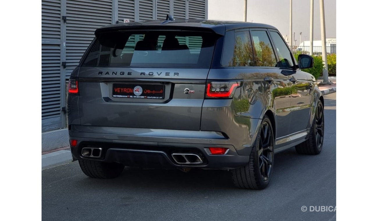 Land Rover Range Rover Sport SVR GCC SPECS = AGENCY WARRANTY =