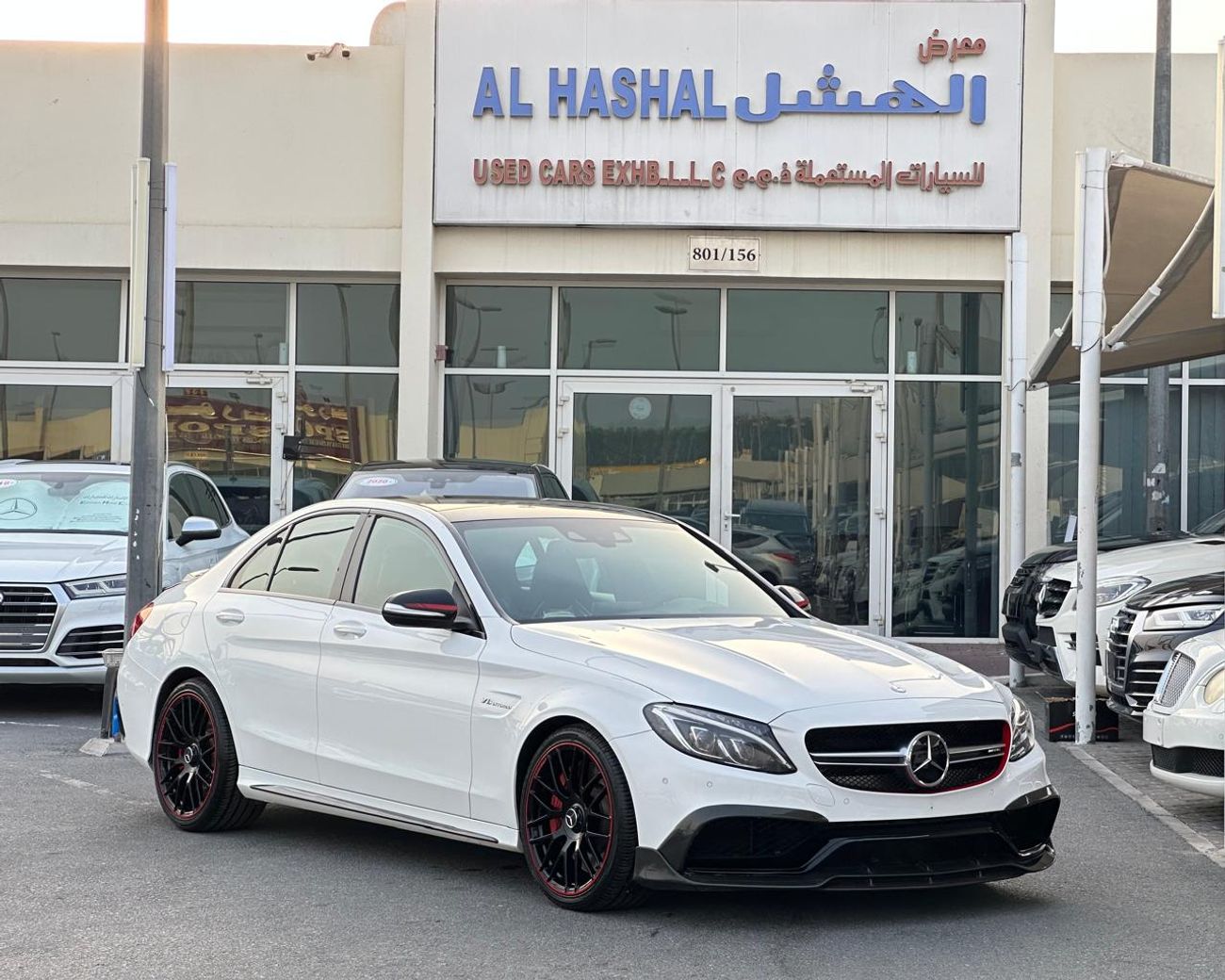 مرسيدس بنز C 63 S Mercedes C63 S AMG_2015_Gulf in excellent condition, no problems