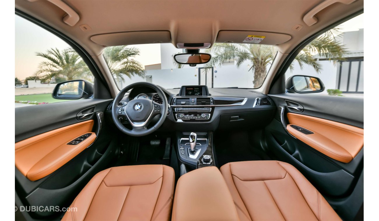 BMW 120i Brand New Condition! - Agency Warranty & Service Contract! - Only AED 1,841 Per Month! - 0% DP