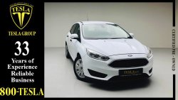 Ford Focus // GCC / 2015 / DEALER WARRANTY AND FREE SERVICE CONTRACT UP TO 200,000 KMS! / 353 DHS MONTHLY!